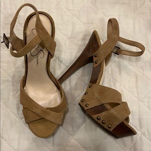 Jessica Simpson Suede Heels